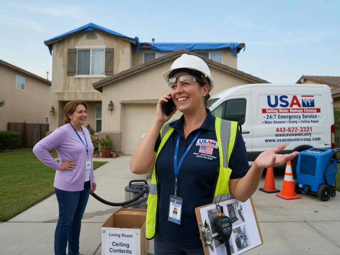 Ceiling Water Damage Restoration Lavon, TX FAQs